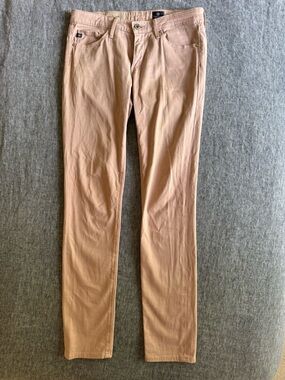 AG Adriano Goldschmied Skinny Jeans in Blush Pink